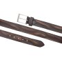 Real leather belt 4 cm width  length 90, 100, 110 , 120 cm 6 pieces brown