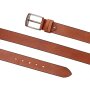 Genuine leather belt 4 cm width length 100 cm, 110 cm, 115 cm, 120 cm 6 pcs