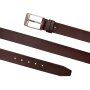Real leather belt 4 cm wide ,length 100 cm, 110 cm, 115 cm, 120 cm 6 pcs/brown