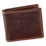 Real leather wallet, biker wallet, wallet format with...