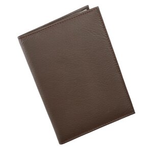 Vaccination card cover/passport cover made of real leather
