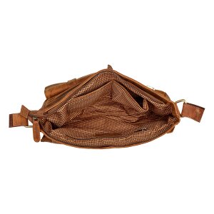 Tillberg shoulder bag made of real leather brown