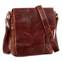 Tillberg shoulder bag made of real leather, pull up...