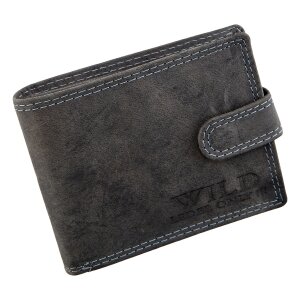 Wallet made of real leather 9,5 cm x 11,5 cm x 2,5 cm