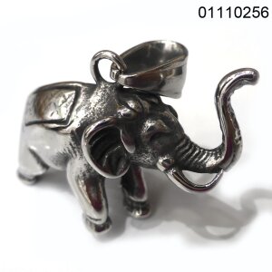 Elephant pendant made of stainless steel