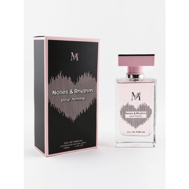 Notes &amp; rhythm pour femme eau de parfum ladies perfume 100 ml