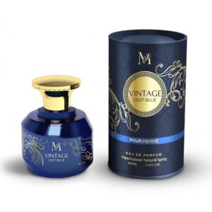Vintage deep blue pour femme eau de parfum ladies perfume...