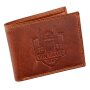 Tillberg wallet made from real vintage leather with truck motif