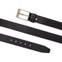 Belt made of real leather 3,6 cm wide length 100, 110, 110, 120 cm 6 pieces black