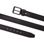 Belt made of real leather 4 cm wide length 100, 110, 110, 120 cm 12 pieces black