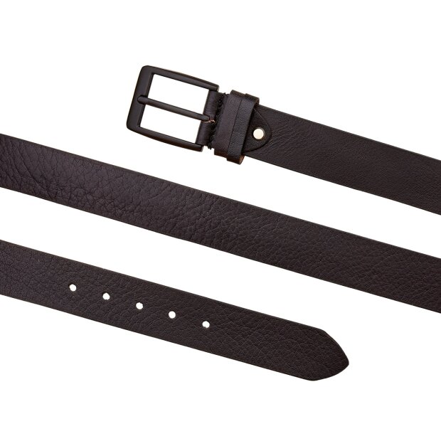 Genuine leather belt 4 cm wide length 100, 110, 110, 120 cm 6 pcs