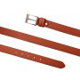 Belt made of real leather 4 cm wide length 100, 110, 110, 120 cm 12 pieces