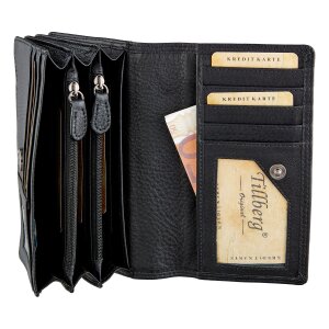 Ladies wallet made of real nappa leather