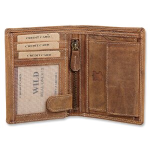 Wild Real Only!!! wallet made from real leather unisex