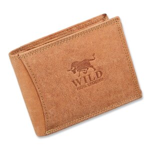 High quality and robust wallet made from real leather
