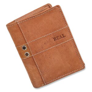 Wild Real Only !!! mens wallet leather 12x9.5x2 cm