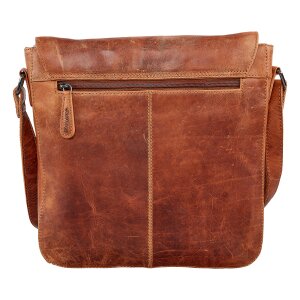 Real leather hand bag, shoulder bag Tan