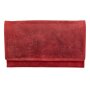 Wild Real only ladies wallet wallet 100% water buffalo leather 19x12x4cm #5928 Rot