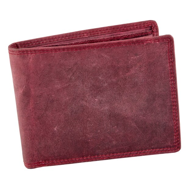 Wild Real Only!!! mens wallet made from real leather Pink