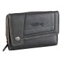 Wallet made from real leather Dark grey