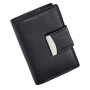 Ladies wallet made from real leather Black