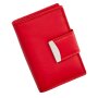 Ladies wallet made from real leather Red