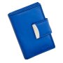 Ladies wallet made from real leather Royal blue