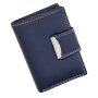 Ladies wallet made from real leather Navy Blue