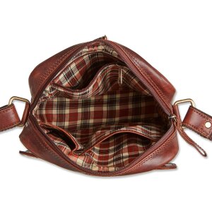 Tillburry genuine leather case, leather case, shoulder bag, shoulder bag, brown mushroom