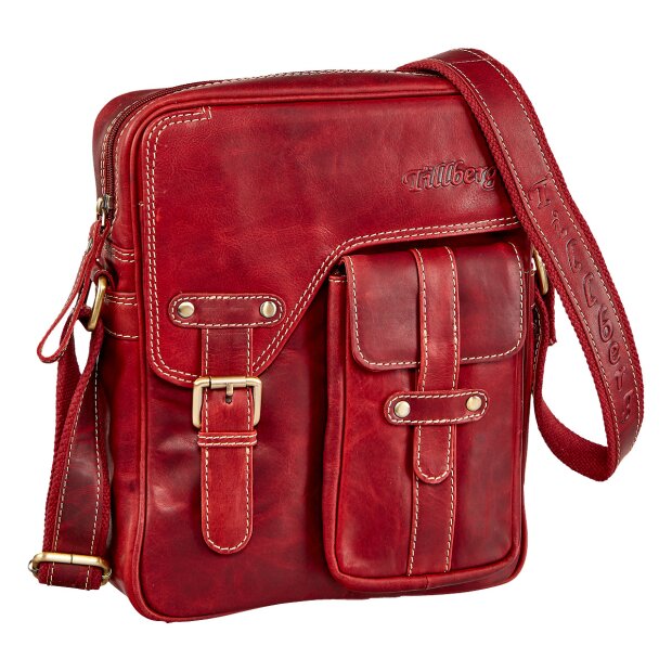 Tillburry genuine leather case, leather case, shoulder bag, shoulder bag, brown red