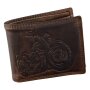 Leather Wallet  brown Brown