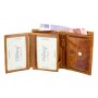 real Leather wallet  Tan
