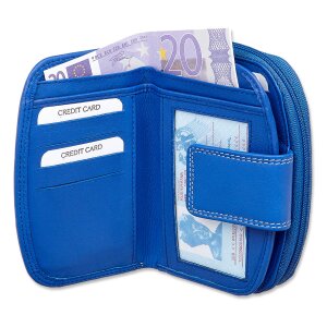 Tillberg ladies wallet made from real leather 14x10,5x3 cm
