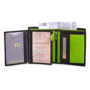 Portemonnaie Tillberg,Echtleder,Unisex,hochwertig,Hochformat,