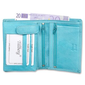 Tillberg Men wallet, purse, pocket real leather 12,5cmx9,5cmx2cm