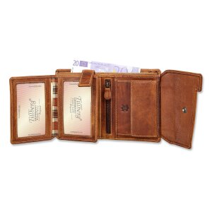 Tillberg wallet made from real water buffalo leather, high-quality, unisex