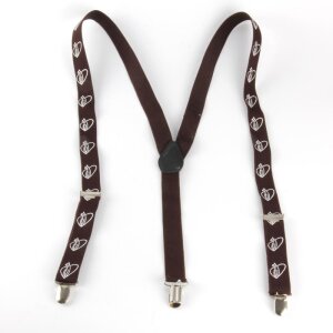 Suspenders length 106 cm, width 2,5 cm