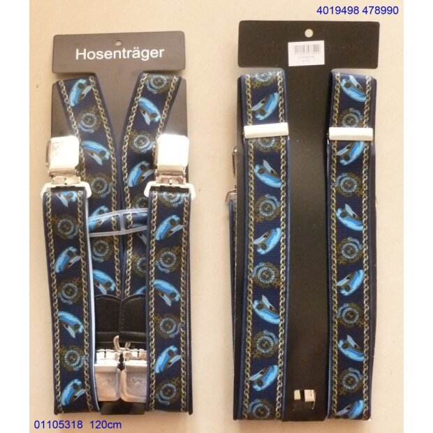 Suspenders length 120 cm, width 3,5 cm