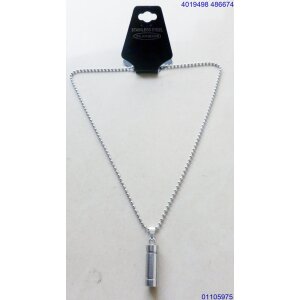 Stainless steel Necklace with Stainless Steel Pendant