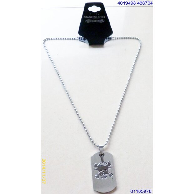 Stainless Steel Necklace with Stainless Steel Pendant