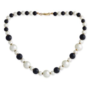 Venture women beads necklace pearl jewelry brass beads 43...