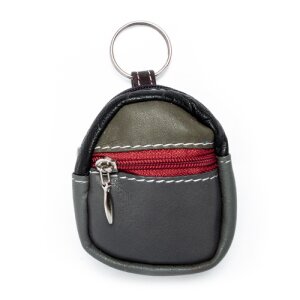 Mini wallets as a backpack with keyring in different colors