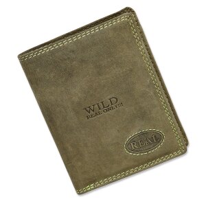 Wild Real Only!!! mens wallet made from real water buffalo leather
