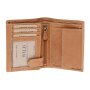 Leather Wallet   tan