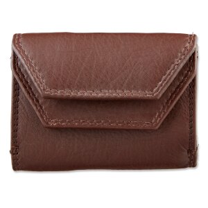 Mini wallet made from real nappa leather 7 cm x 9,5 cm x 1,5 cm