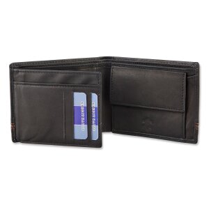 Surjeet Reena wallet made from real leather 9,5 cm x 12 cm x 1,5 cm