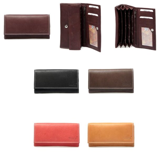 Tillberg ladies wallet made from real nappa leather B-19